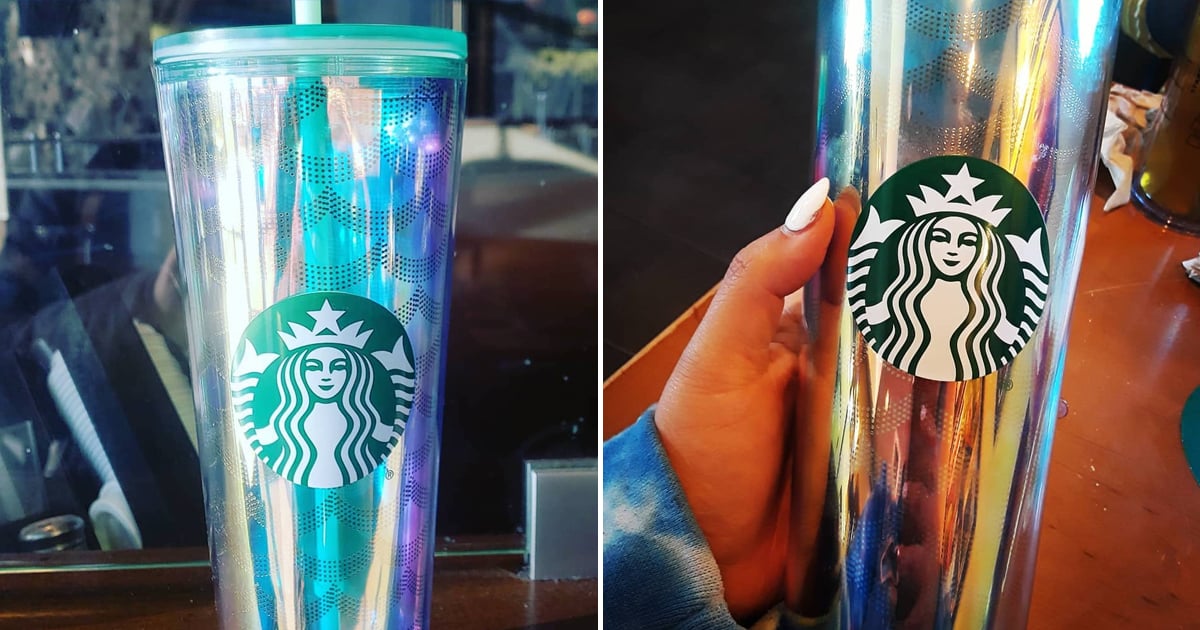 Starbucks Has a New Mermaid Cup That's So Shiny and Extra | POPSUGAR Food