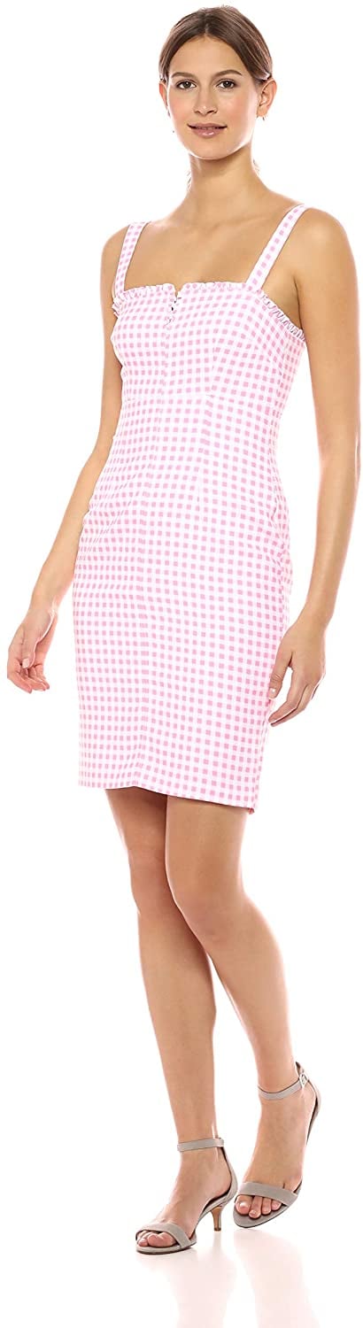 Likely Keeley Gingham Printed Party Dress