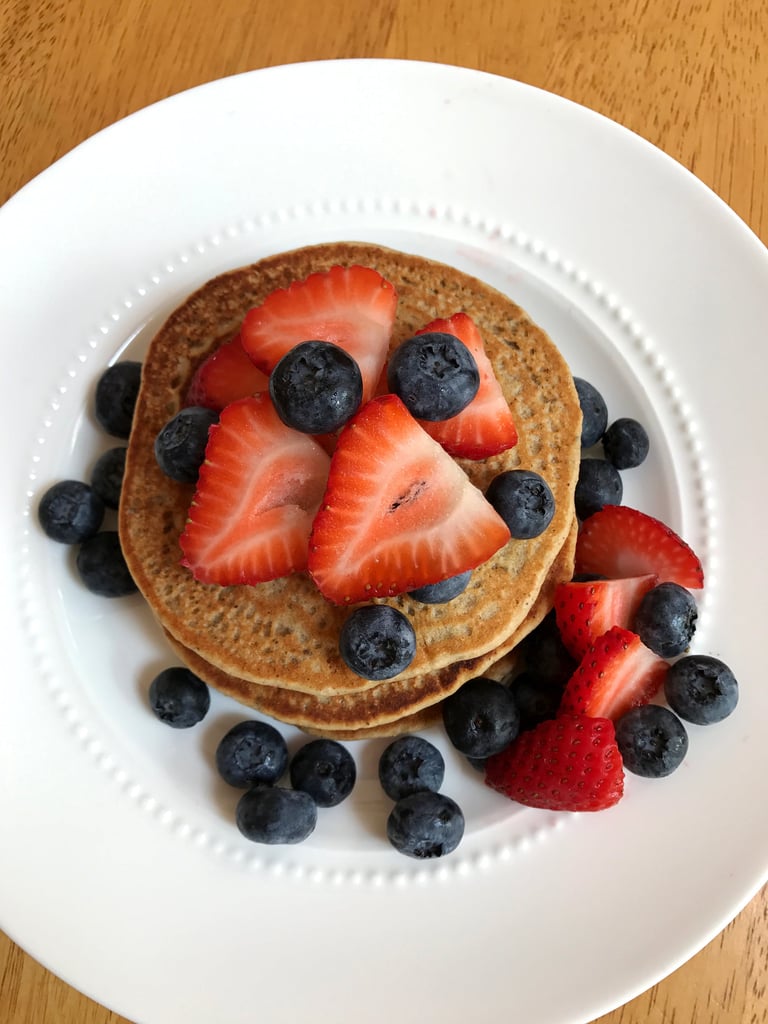 WholeWheat Protein Pancakes Recipe POPSUGAR Fitness
