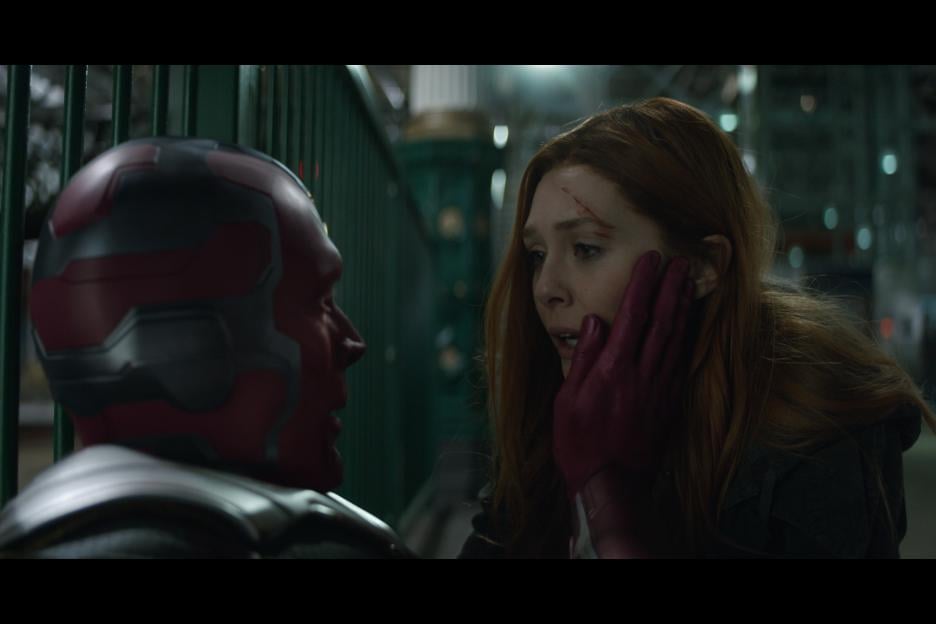 Vision and Wanda From Avengers: Infinity War