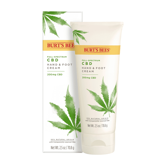 Burt's Bees Full-Spectrum CBD Foot & Hand Cream