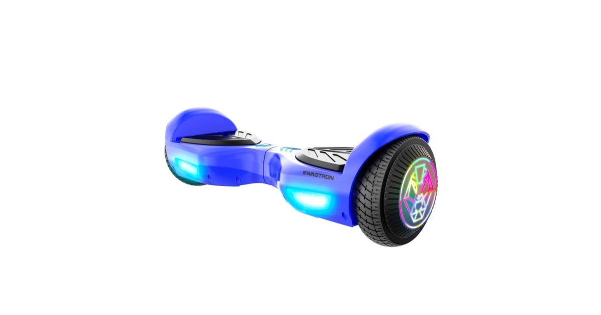 Swagtron Swag BOARD EVO V2 Hoverboard with Light Up Wheels and