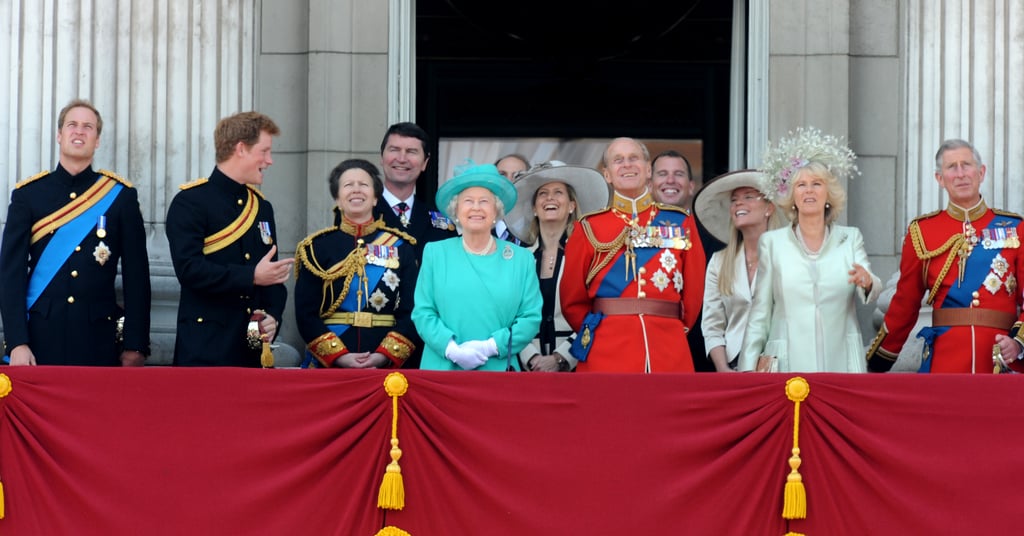 The British Royal Family Debuts at Trooping the Colour