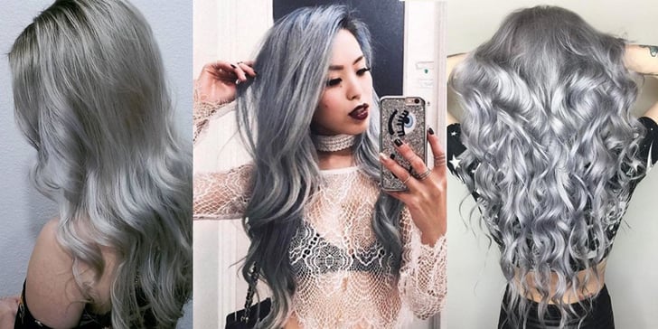 Titanium Hair Color | POPSUGAR Beauty