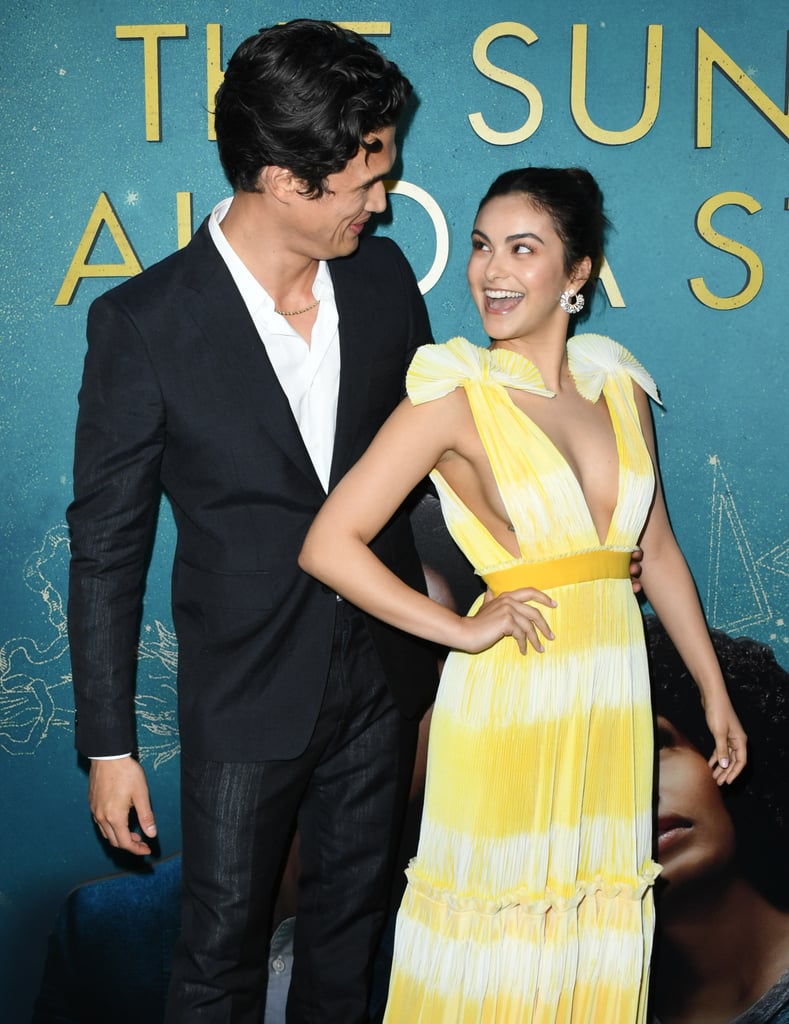 Camila Mendes and Charles Melton at The Sun Is Also a Star