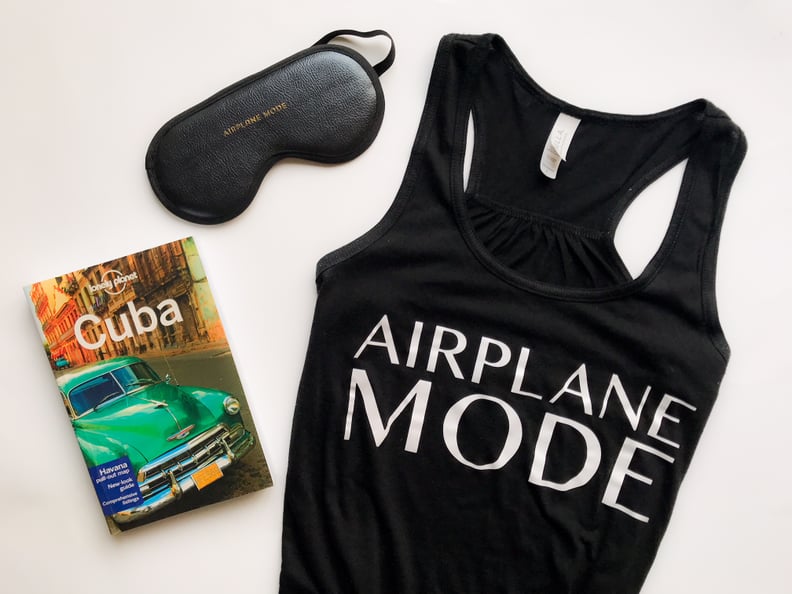 Airplane Mode Racerback Tank From Wife Material Tees