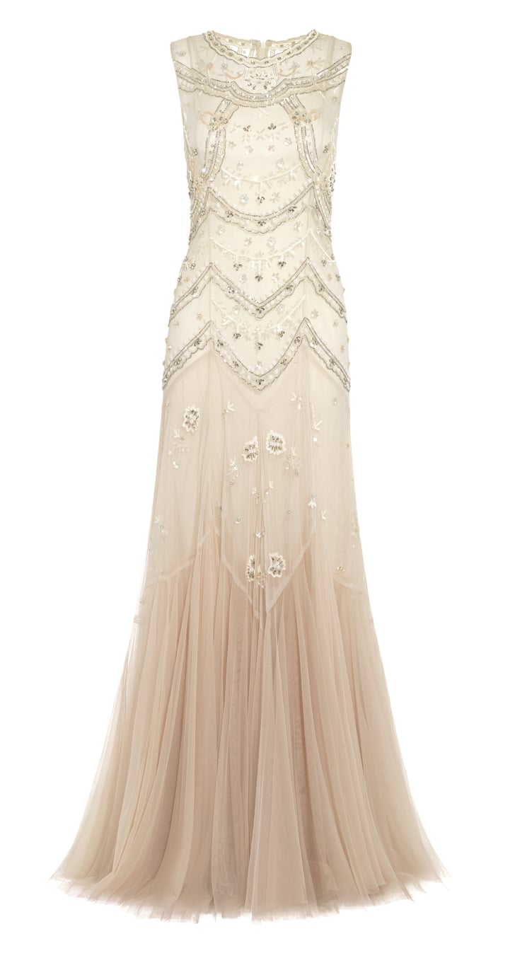 needle & thread embellished tulle gown