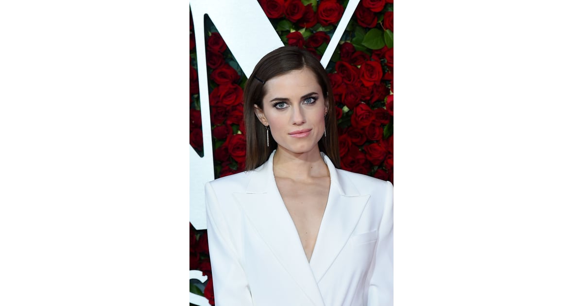 Allison Williams Tony Awards Hair And Makeup 2016 Popsugar Beauty