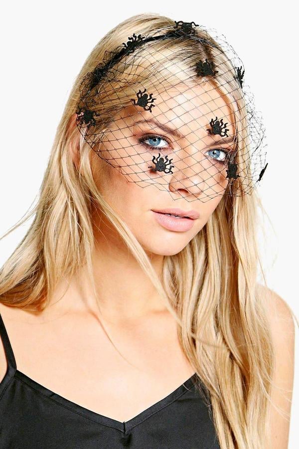 Spider Veil Headband