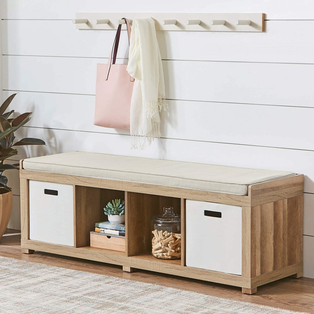 Better Homes and Gardens 4-Cube Organizer Storage Bench
