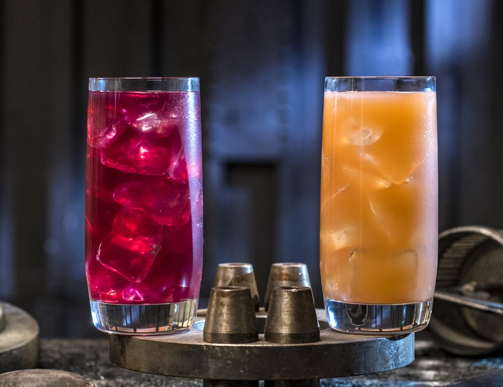 Left to right: the Phattro and Moof Juice (both nonalcoholic!) can be found at Docking Bay 7 Food and Cargo.