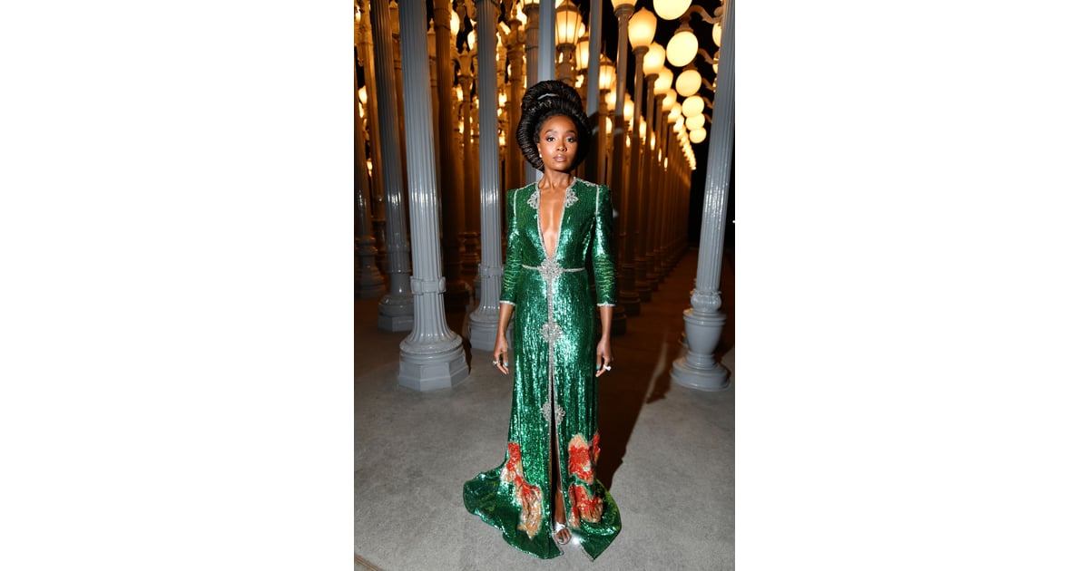 Kiki Layne at the 2019 LACMA Art+Film Gala | Yara Shahidi, Billie