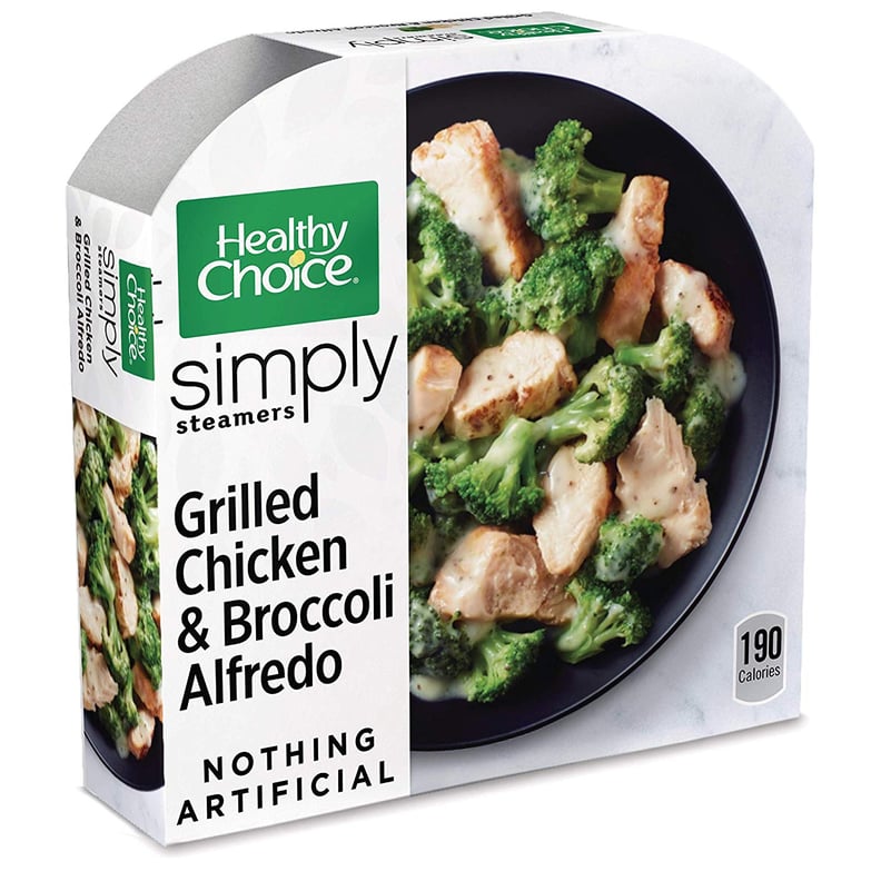 Healthy Choice Simply Steamers Frozen Dinner, Grilled Chicken & Broccoli Alfredo