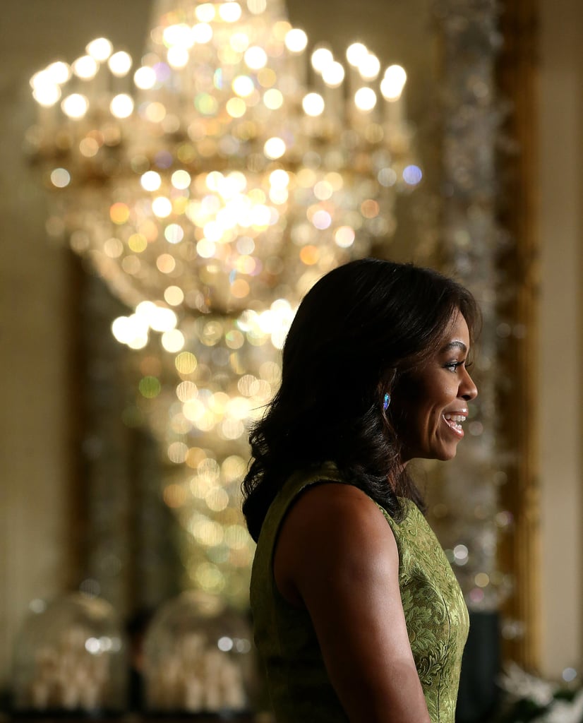 Michelle Obama Dress For the White House Holiday Decorations