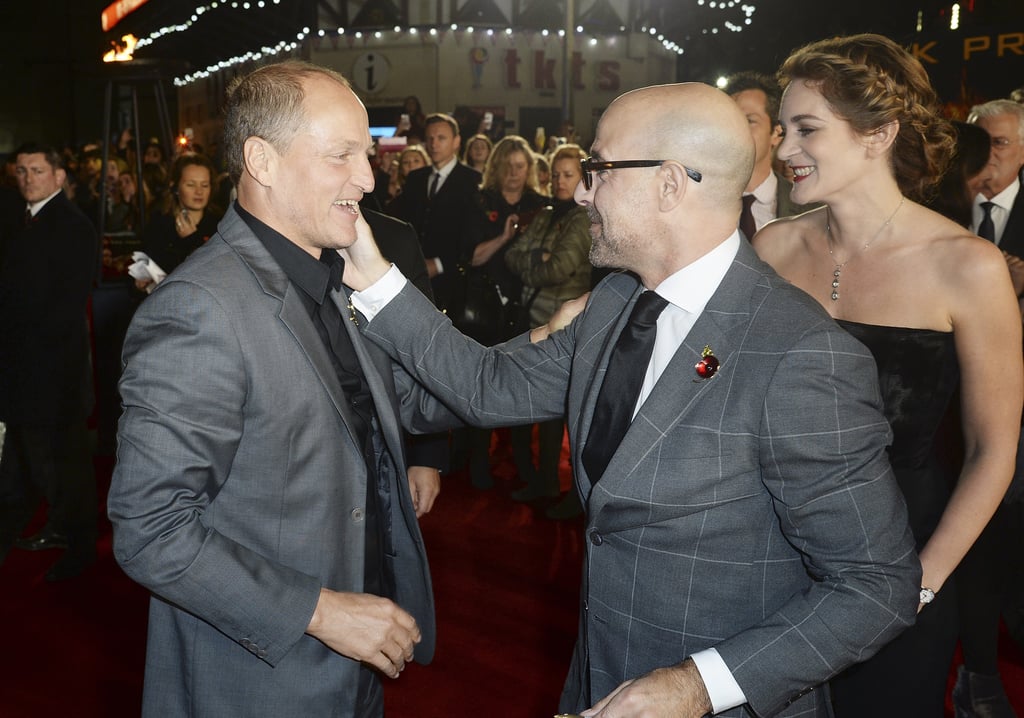 Pictured: Stanley Tucci and Woody Harrelson