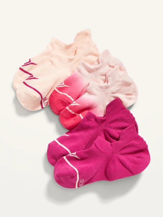 Old Navy Go-Dry Active Ultra-Low Socks (3-Pack)