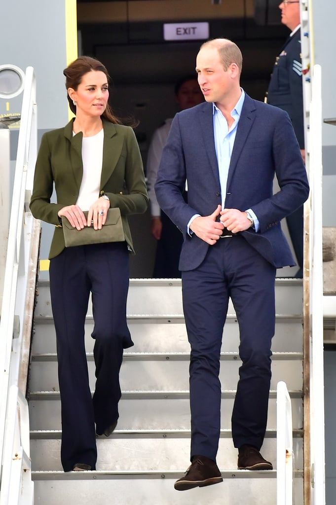 Kate Middleton Wearing a Smythe Duchess Wool Blazer