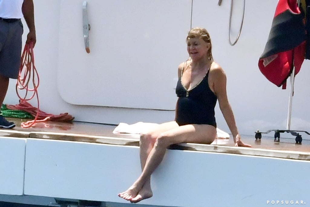 Kate Hudson and Goldie Hawn on Vacation in Italy Photos 2019