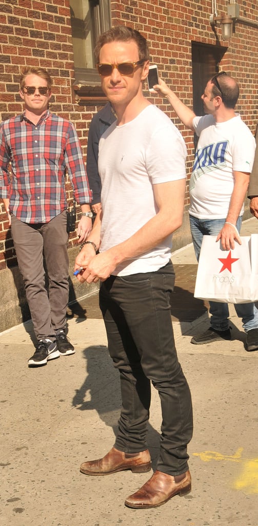 James McAvoy Out in NYC May 2016