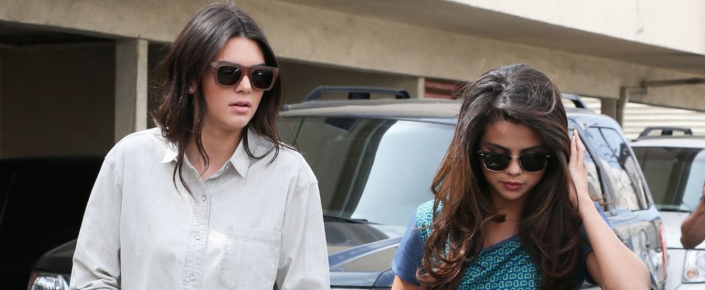 Selena Gomez and Kendall Jenner Get Lunch | Pictures