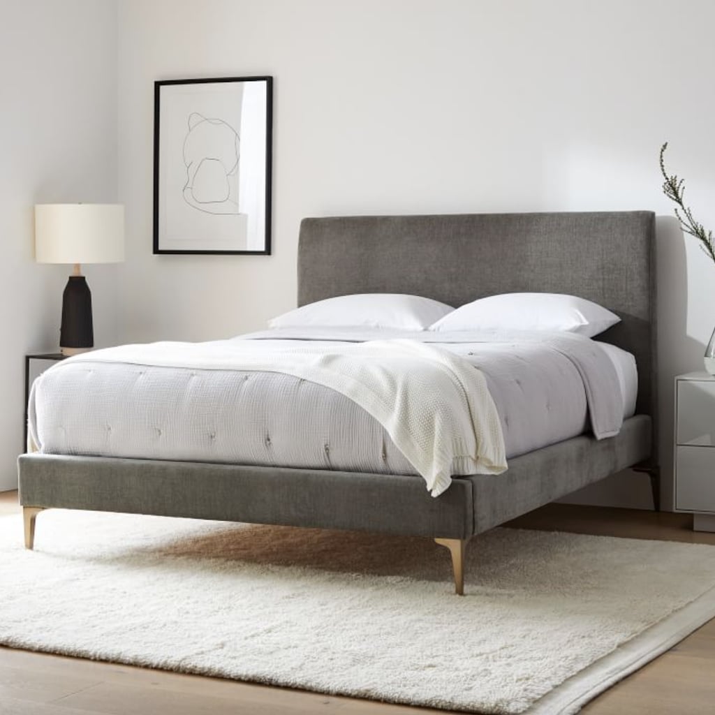 A Velvet Bed: West Elm Andes Bed