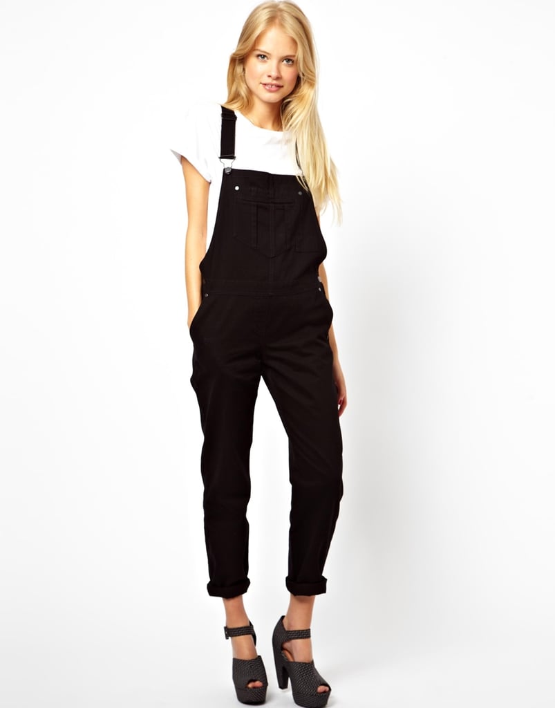 ASOS black overalls ($85) | Overall Trend | POPSUGAR Fashion Photo 4