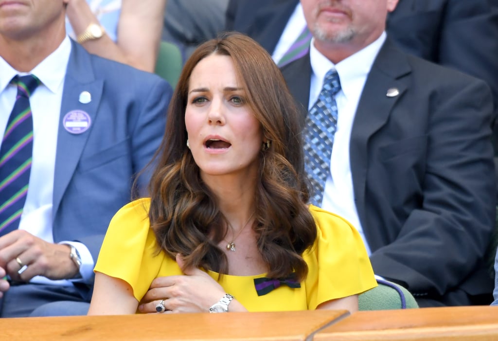 Kate Middleton's Facial Expressions Watching Sports Pictures