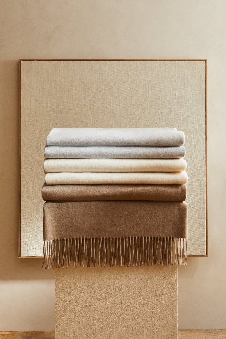 A Luxe Blanket: Zara Cashmere Blanket