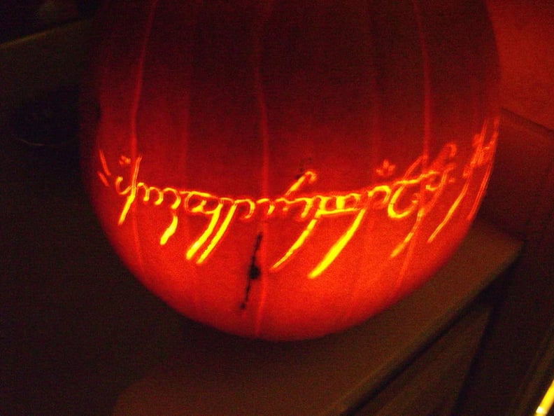 One Pumpkin to Rule Them All From Lord of the Rings