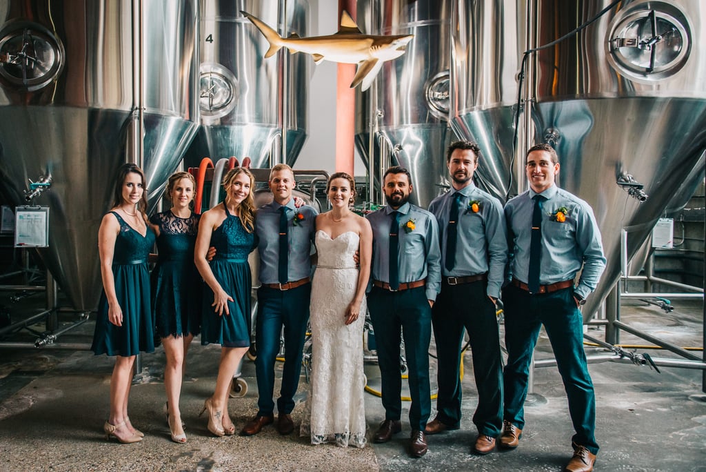 Garden and Brewery Wedding
