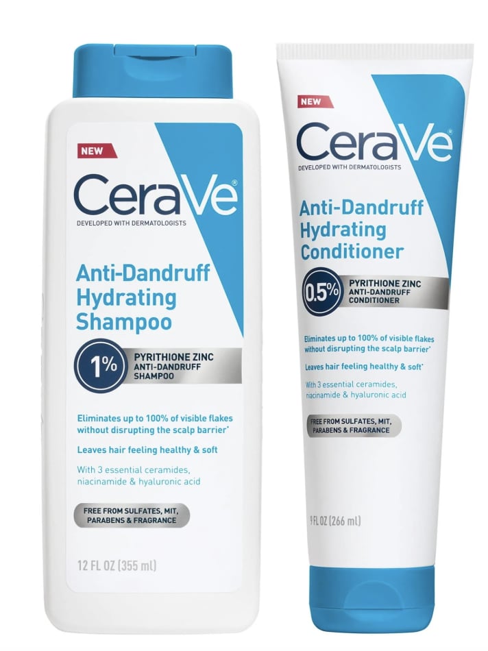 CeraVe Anti-Dandruff Hydrating Shampoo and Conditioner