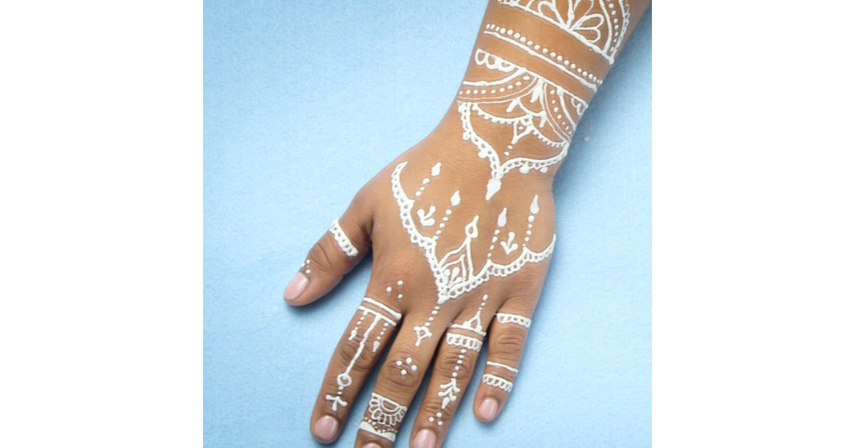 White Henna Video Popsugar Beauty