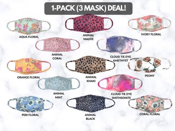 Tie Dye Face Masks