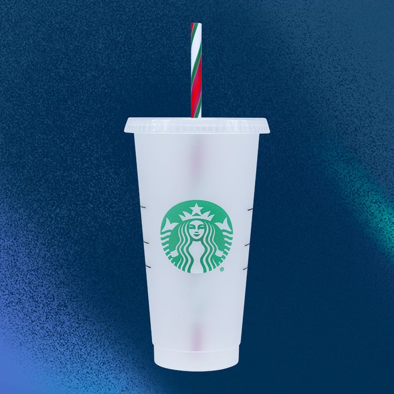 Starbucks Cold Cup With Color-Changing Stripe Straw