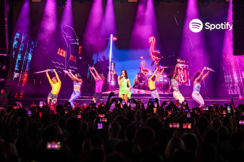 Dua Lipa Performing in Coperni in Cannes, France