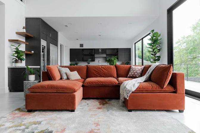 Albany Park Kova L-Shape + Ottoman