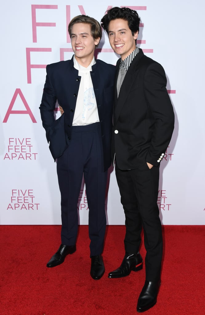 Cole and Dylan Sprouse at Five Feet Apart Premiere