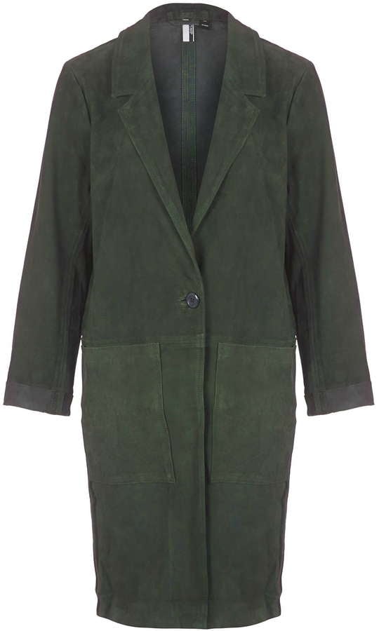 Topshop Suede Duster Jacket ($500)