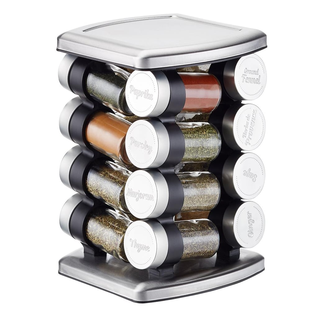The Container Store 16-Bottle Revolving Spice Rack