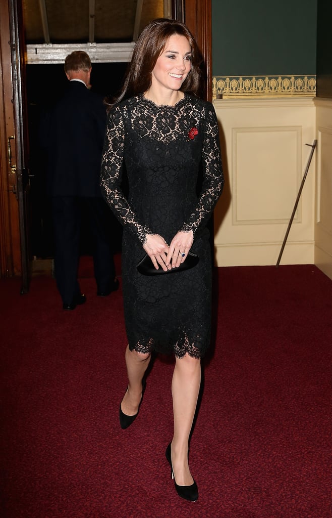 Kate wearing Dolce & Gabbana in November 2015.