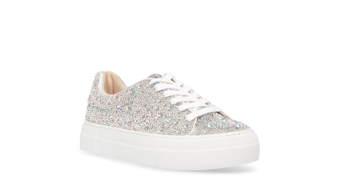 Sparkly Sneakers: Betsey Johnson Suton Highwall Bling Platform Sneaker ...