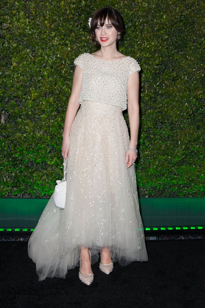 Who could forget this fairytale-like Oscar de la Renta gown that Zooey wore to the 2014 Golden Globes?