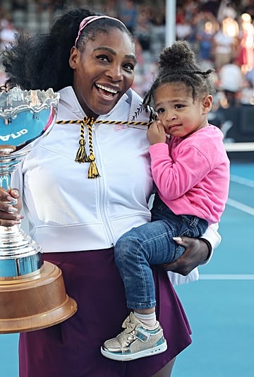 Serena Williams on Being a Hands-On Mum to Olympia
