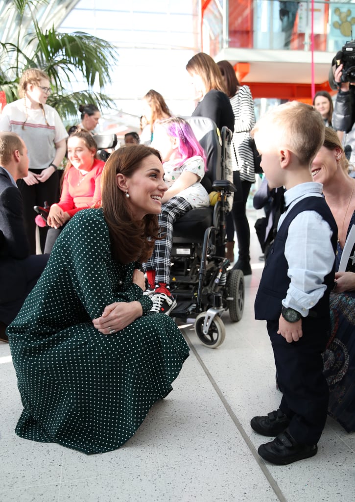 Kate Middleton Polka Dot Dress December 2018