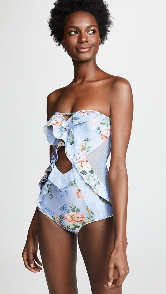 Zimmermann Bowie Cross Frill One-Piece