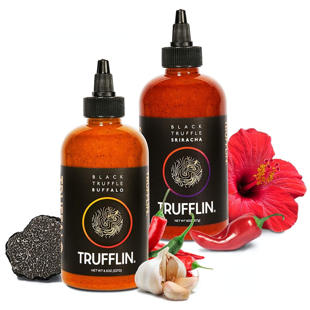 TRUFFLIN Sriracha Hot Sauce and Spicy Buffalo Sauce 2-Pack Bundle