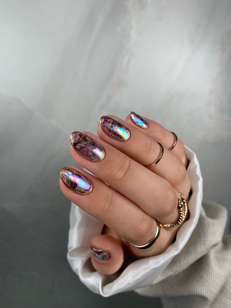 Rainbow Opal Manicure Trend Inspiration