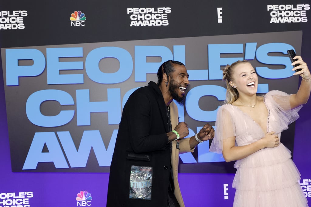 JoJo Siwa and Iman Shumpert at the People's Choice Awards