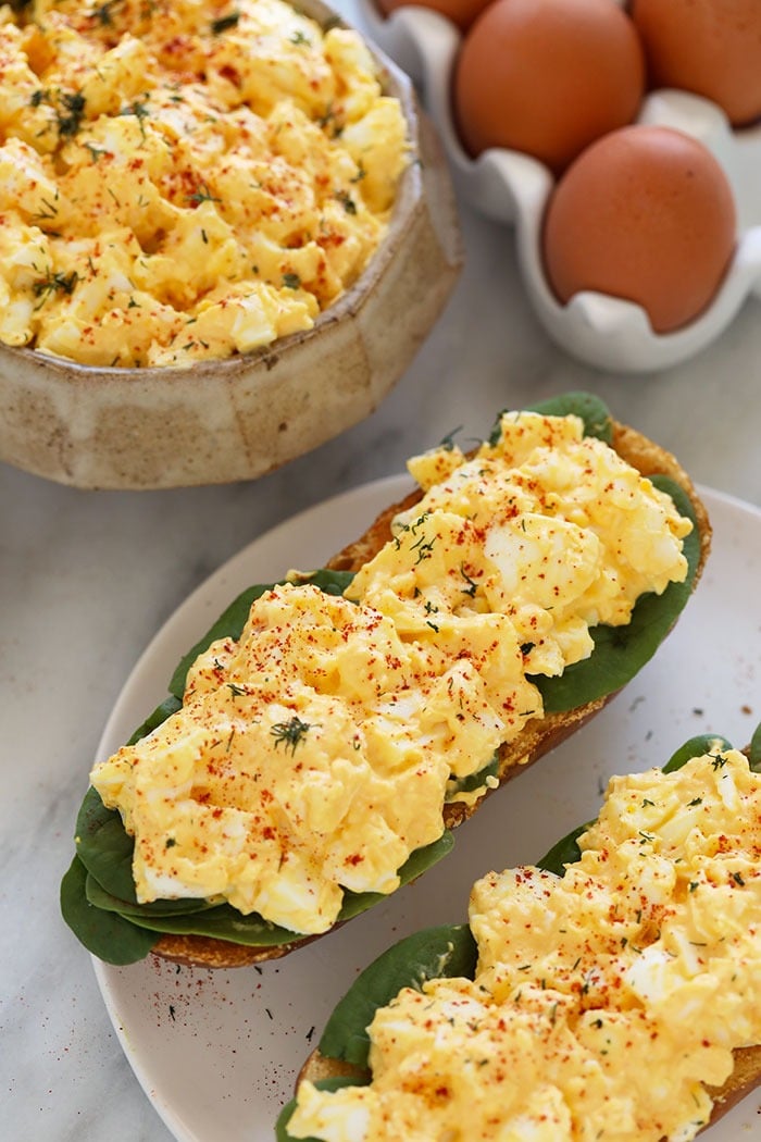 Healthy Egg Salad Boats However You Like It We Got It 100 Egg