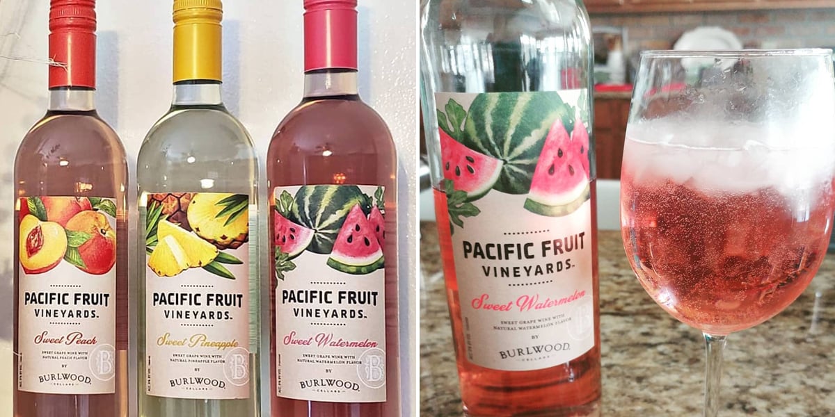 Pineapple cheap wine aldi